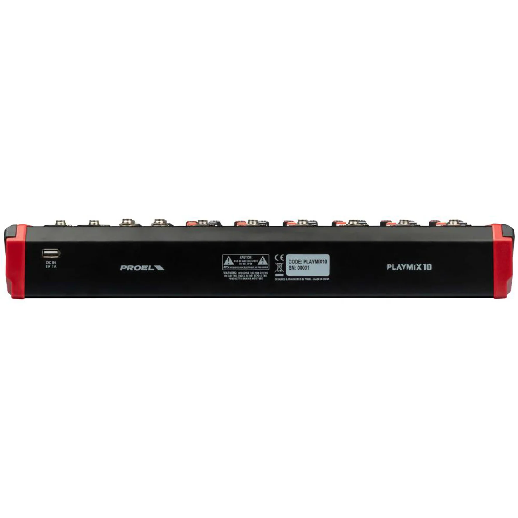 Proel PLAYMIX10 Mixer 10 ingr. Bluetooth, lettore MP3, Registrazione stereo USB - Image 4