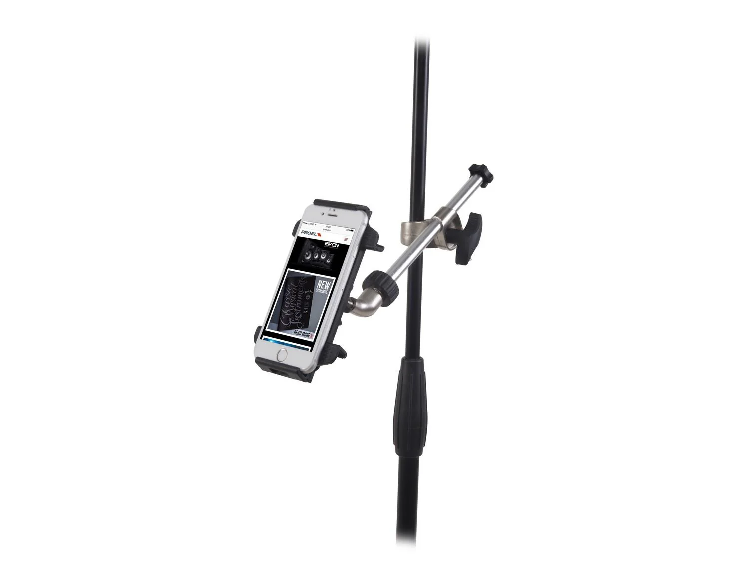 Proel PROIPS04 Supporto Stand Universale per TABLET aggancio asta microfonica - Image 2