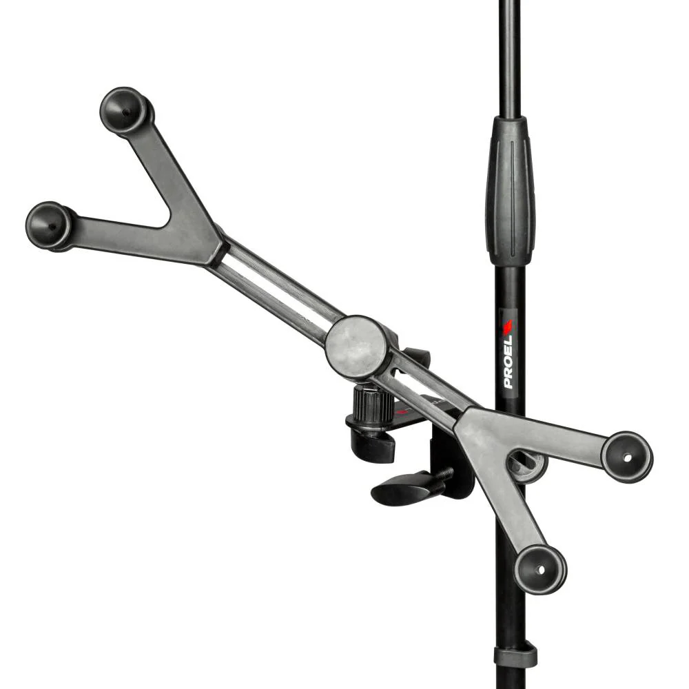 Proel PROIPS07 Supporto Universale xTABLET 10.1"-14"aggancio asta mic Nero Opaco - Image 2