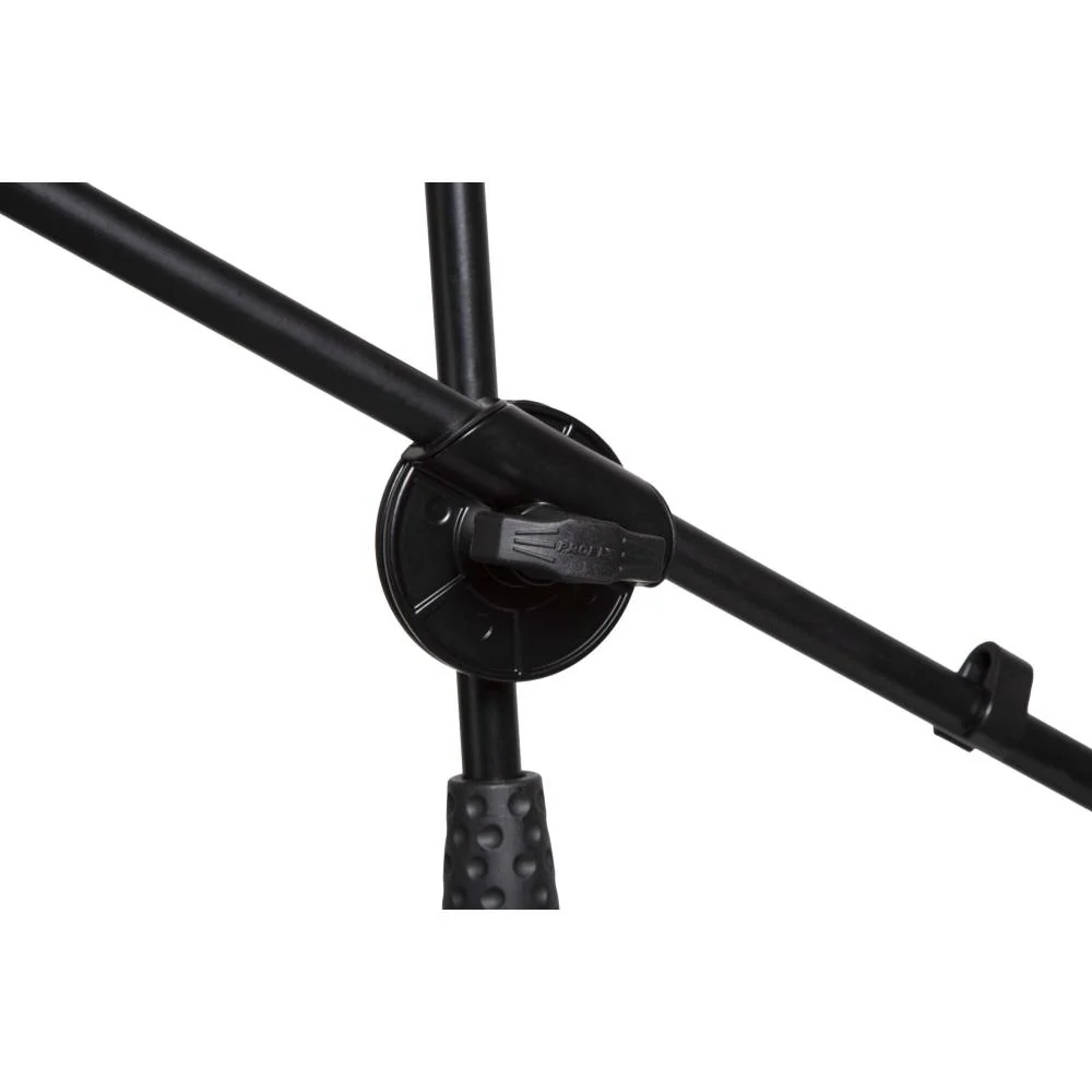 Proel RSM197BK Asta microfonica doppia a giraffa e dritta, Nero Opaco - Image 2