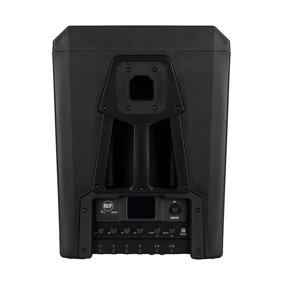RCF EVOX JMix9 Sistema a Colonna 6x3"+ Subwoofer 12" 2100W Picco+Bluetooth, Nero - Image 4