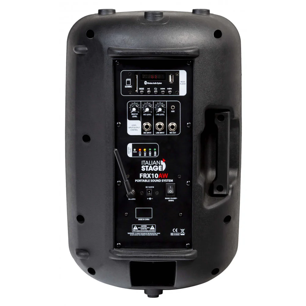 RLINE RLTN11GB Giradischi cinghia Bluetooth Nero L + IS FRX10AW Diffusore 100w - Image 7
