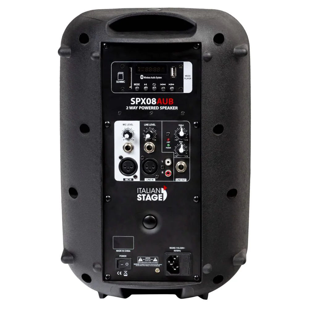 RLINE RLTN11GB Giradischi cinghia Bluetooth Nero L+ IS SPX08AUB Diffusore 300w - Image 7