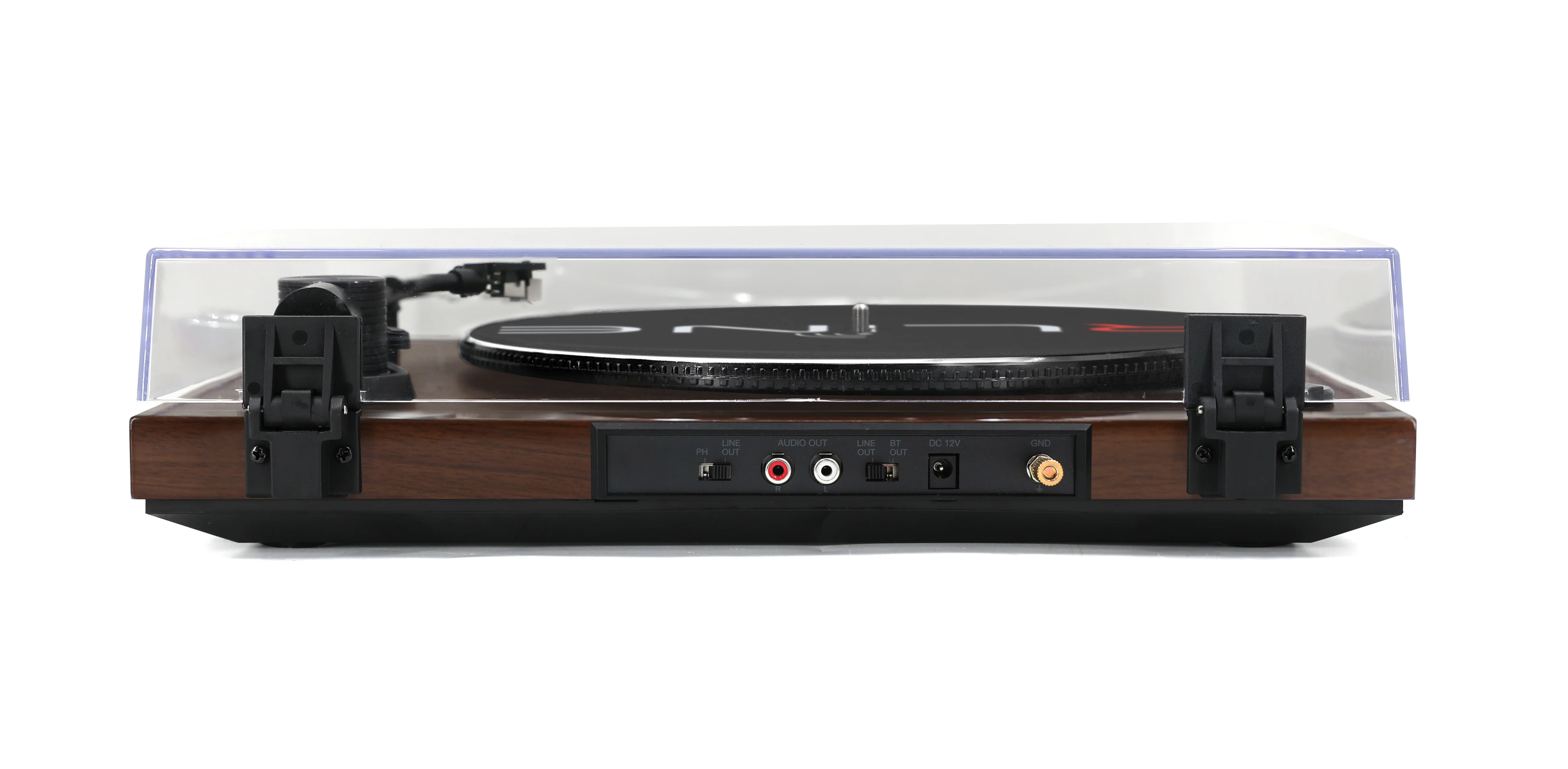 RLINE RLTN11GWLN Giradischi Bluetooth Noce L+IS FR12AWV2 Trolley Cassa 200w p. - Image 3