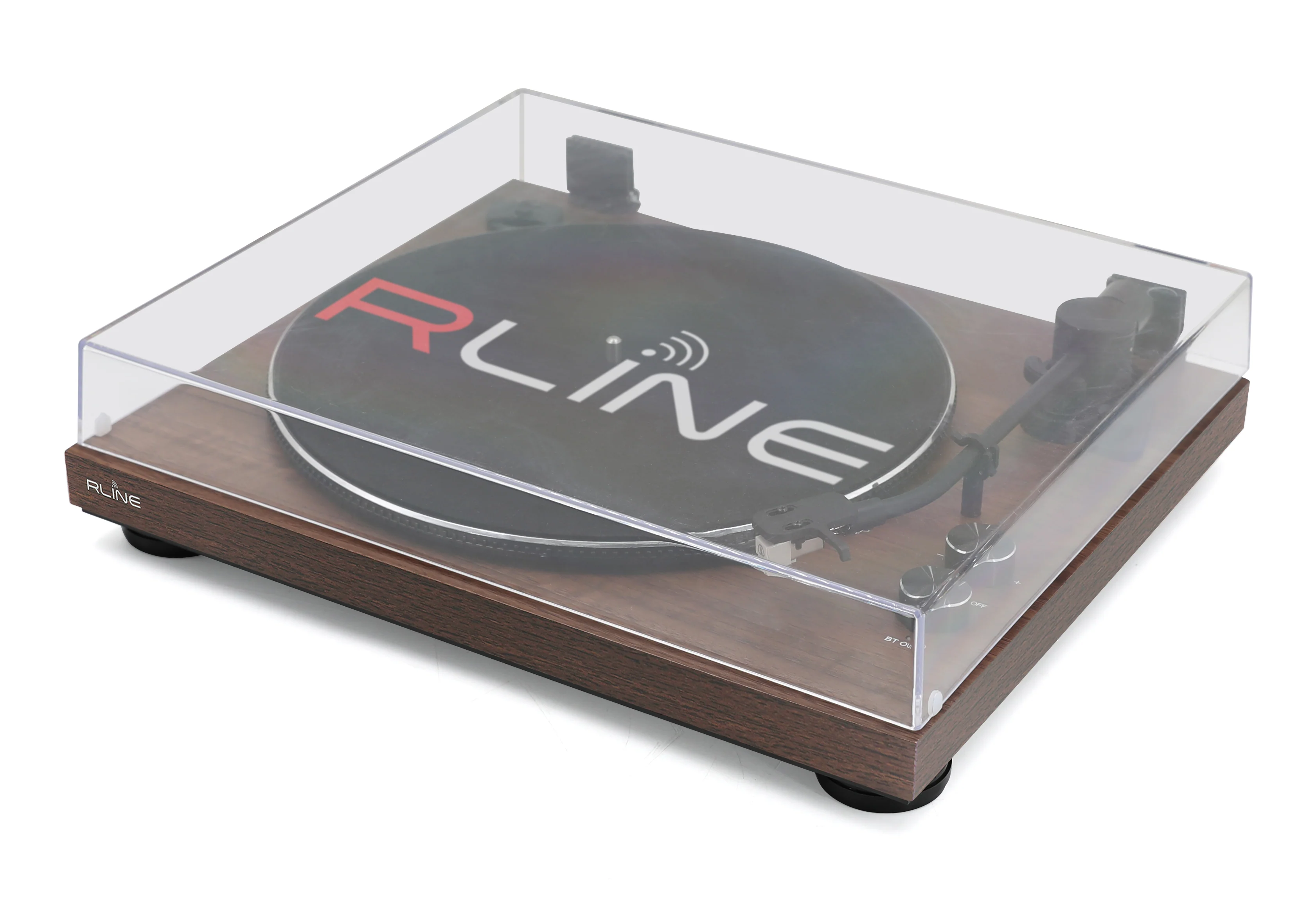 RLINE RLTN11MWLN Giradischi a cinghia con modulo Bluetooth, Noce - Image 7