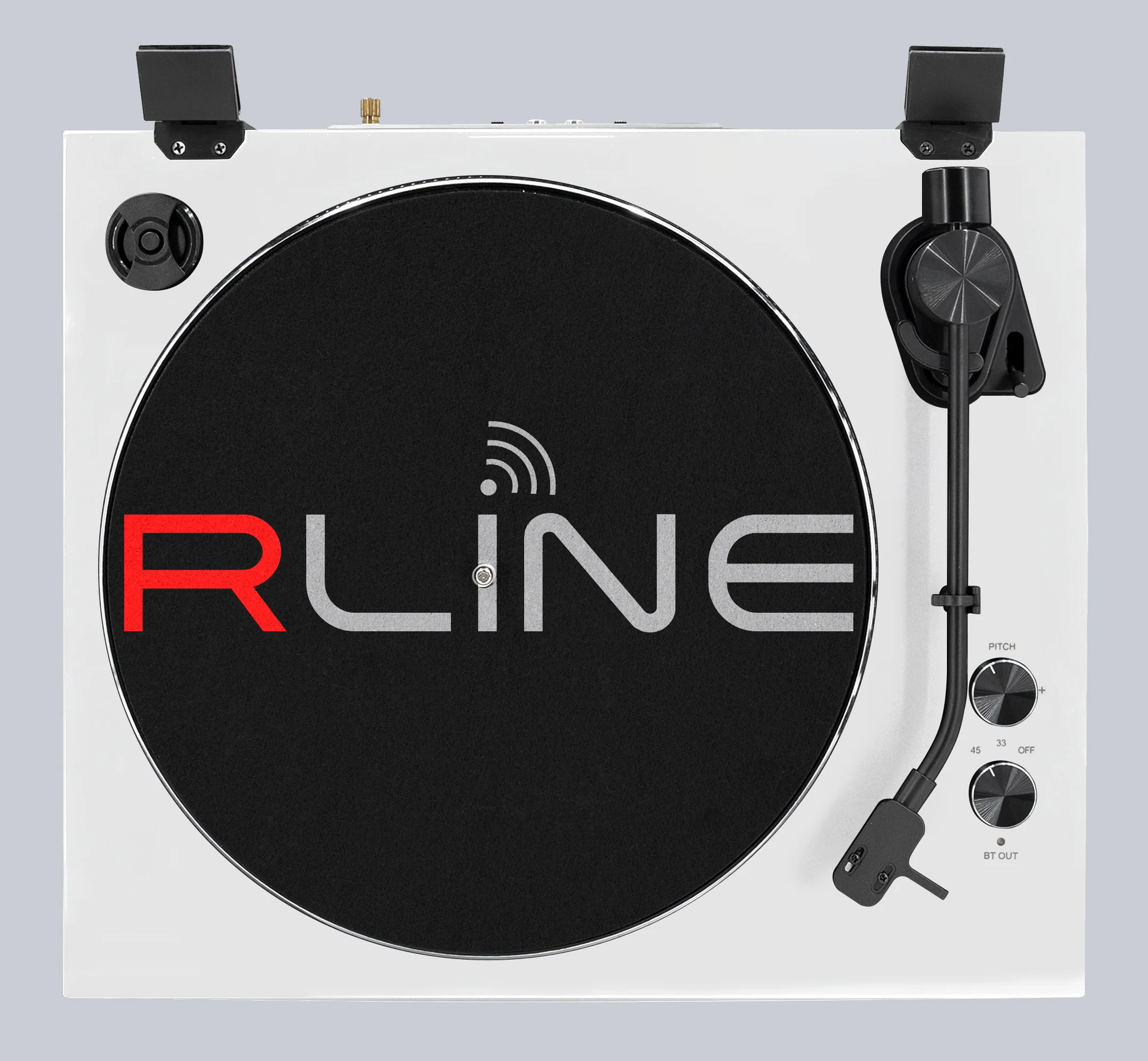 RLINE RLTN11WH Giradischi a cinghia con modulo Bluetooth, Bianco Lucido - Image 2