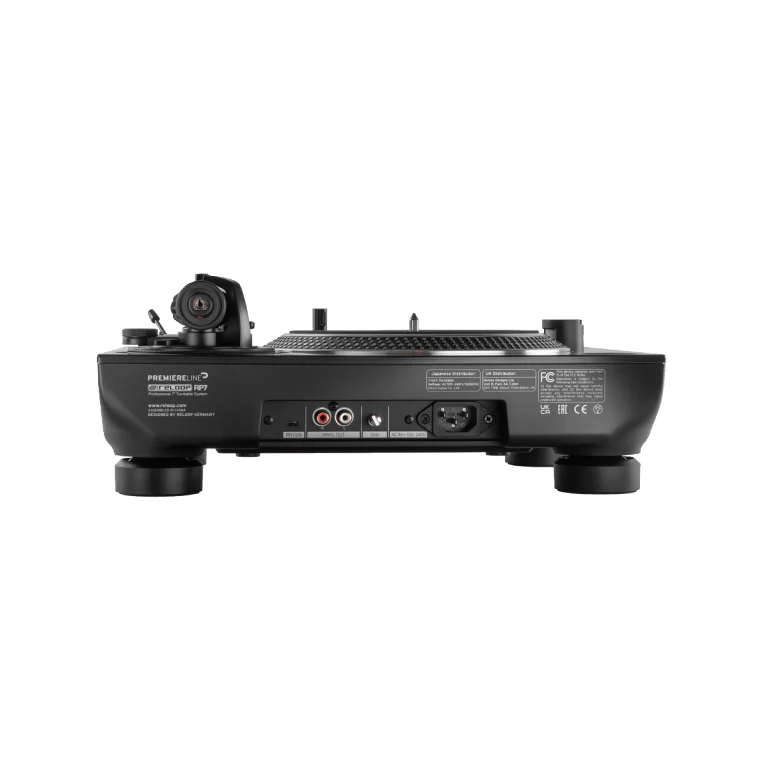Reloop RP7 Giradischi Pro Dj trazione diretta omaggio a dischi da 45 giri, Nero - Image 3