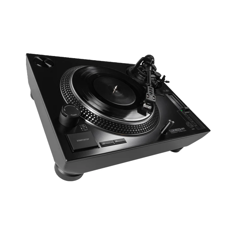 Reloop RP7 Giradischi Pro Dj trazione diretta omaggio a dischi da 45 giri, Nero - Image 5