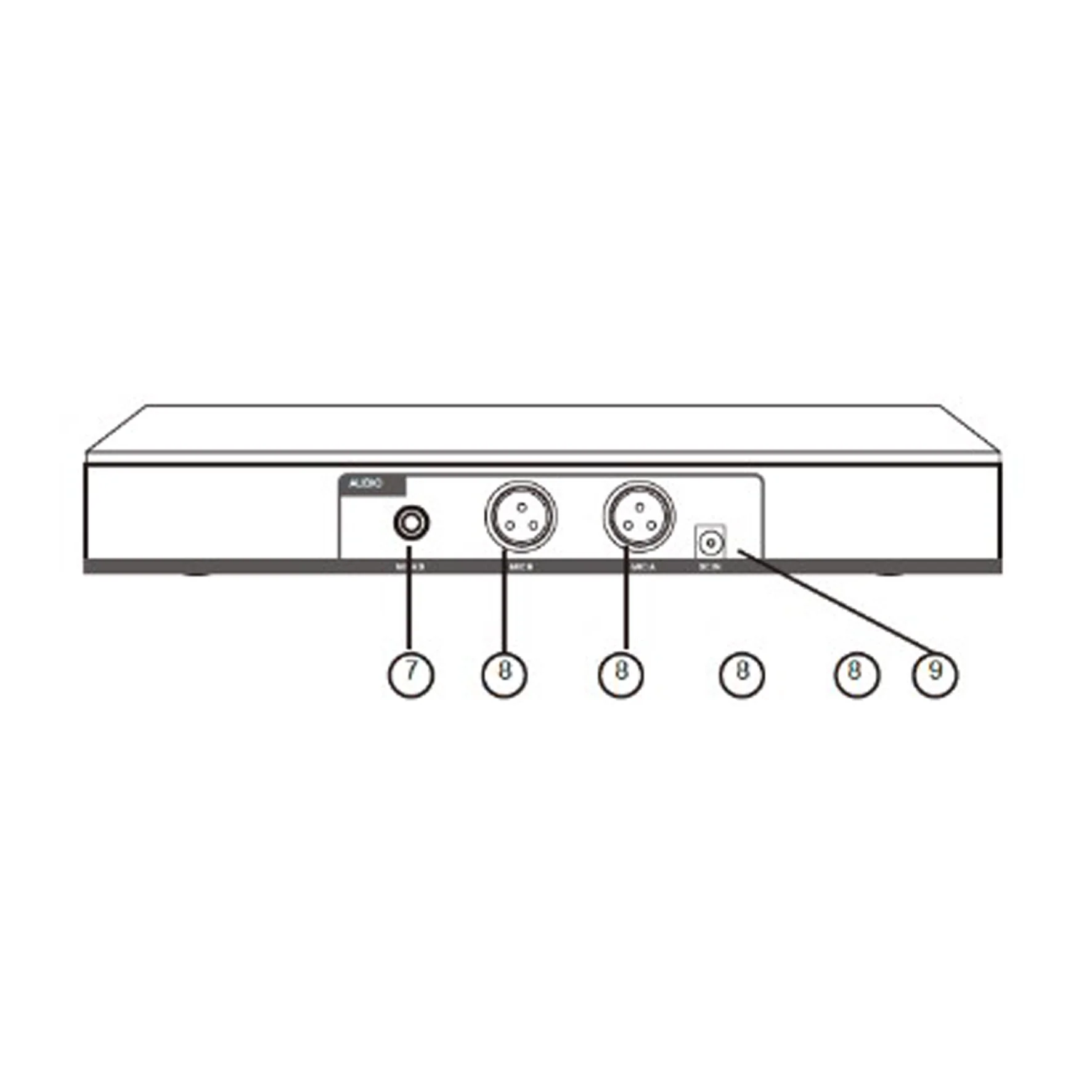 Rondson BE-1020/2MIC-1 (687.1-665.1) Sistema Microfonico Wireless 2 Palm. Nero - Image 2