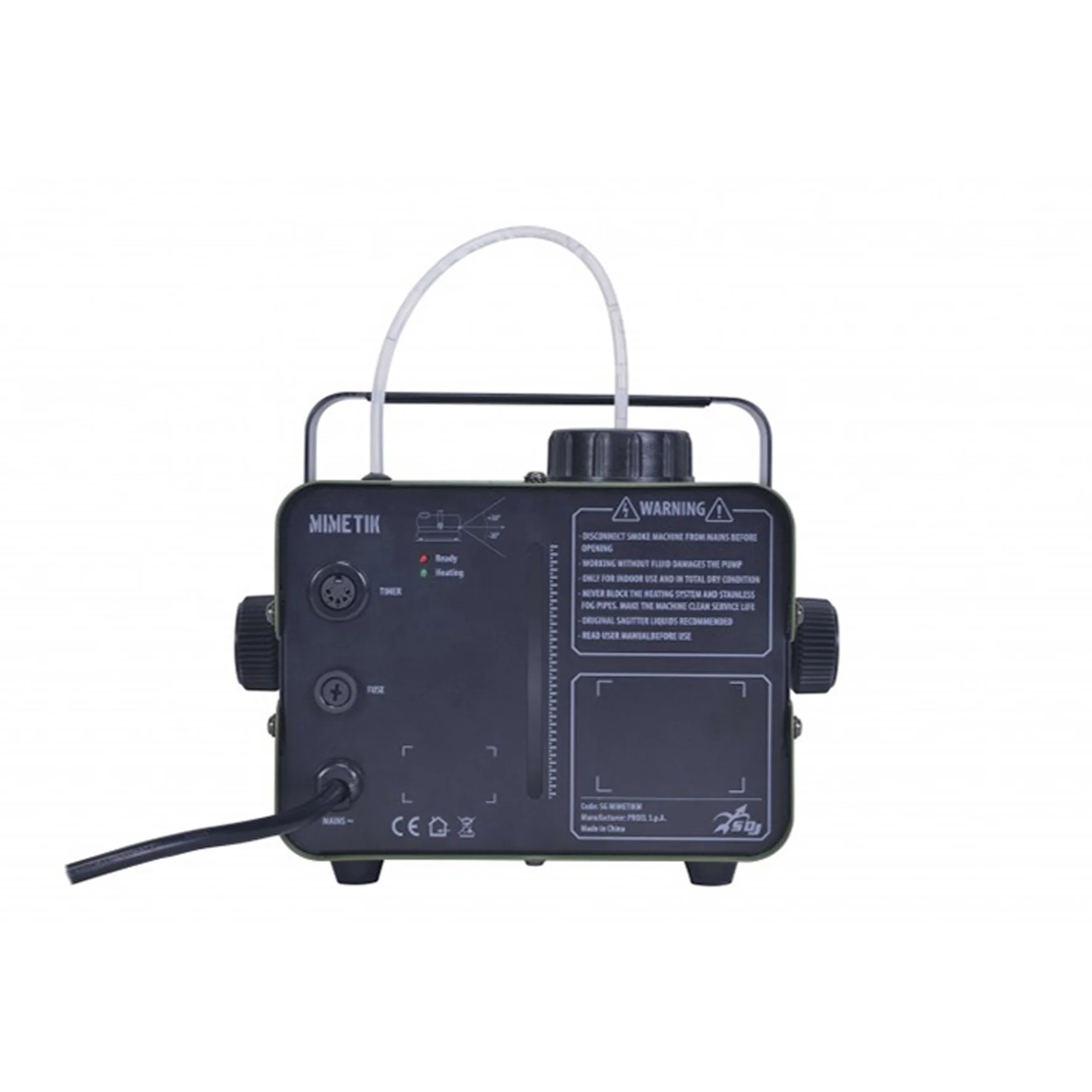 Sagitter MIMETIK M Macchina del fumo MEDIUM da 900W con radiocomando senza fili - Image 3