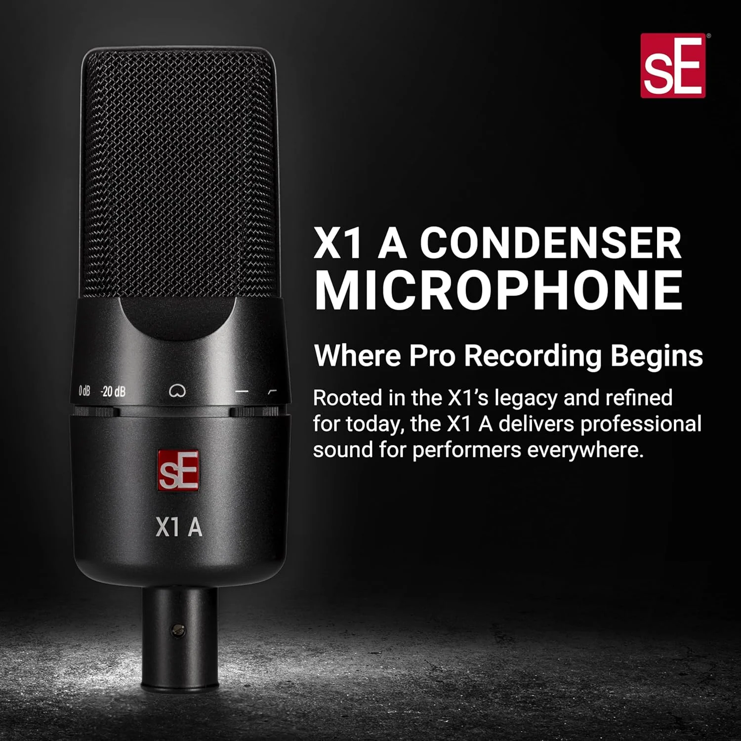 sE Electronics X1 A Mic Cablato Pro Conden. Studio x voce e strumenti musicali - Image 2
