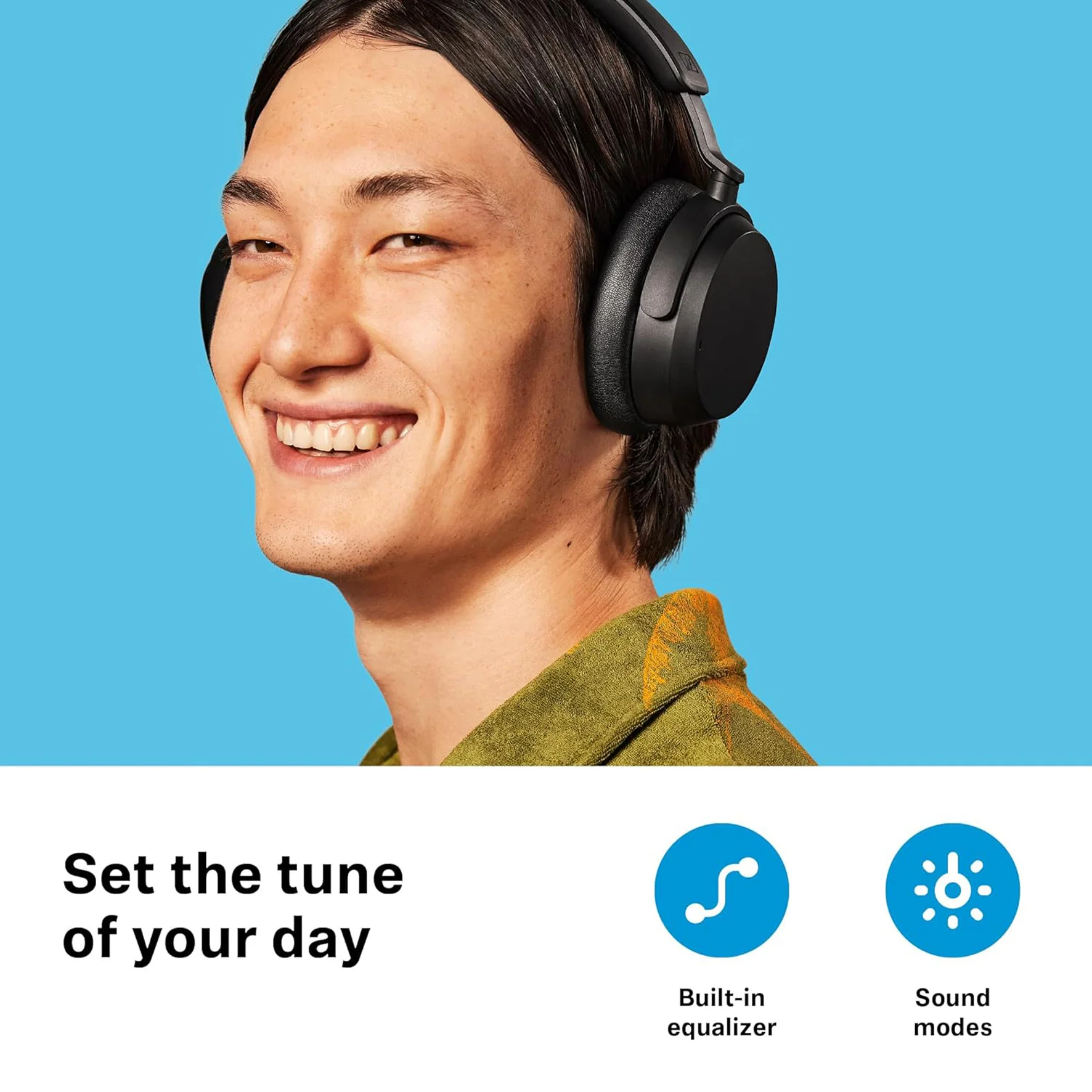 Sennheiser ACCENTUM Cuffia Wireless BT Professionale con microfono, Nera - Image 6