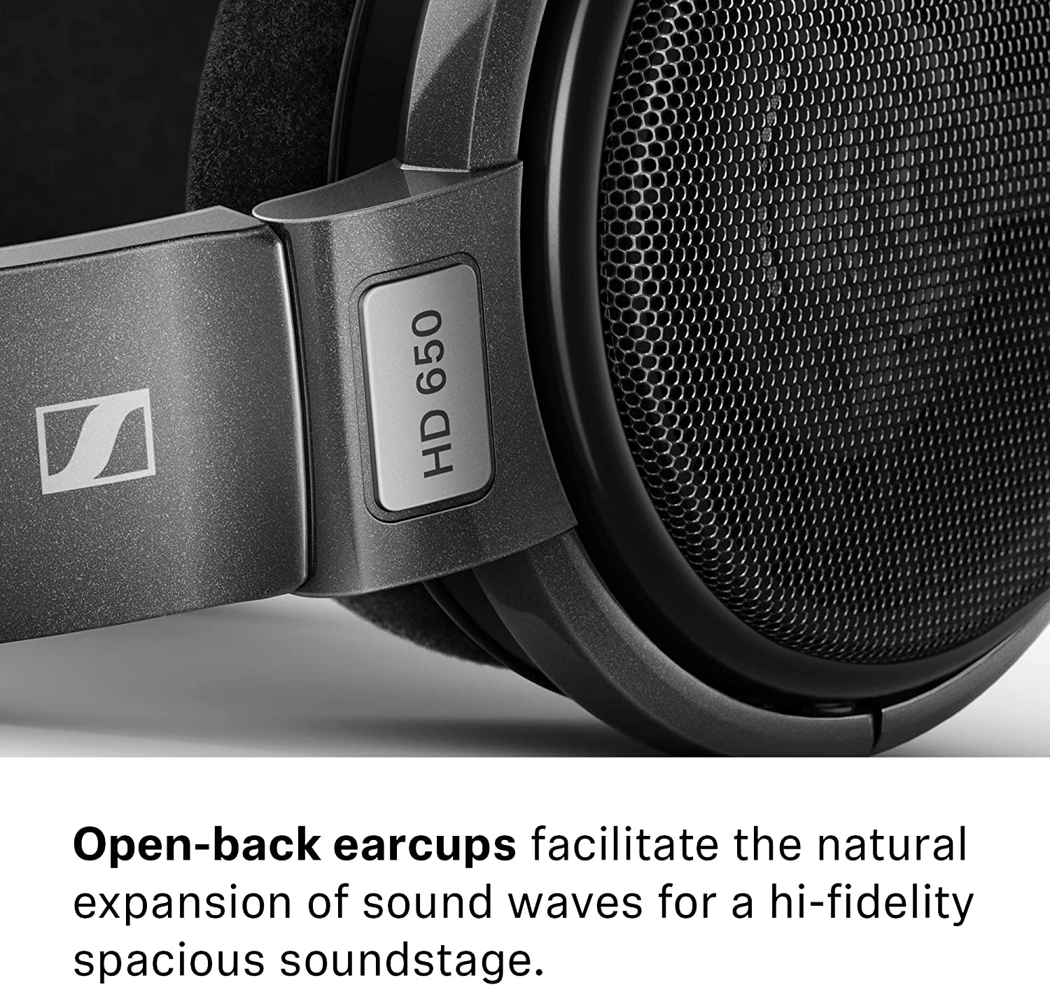 Sennheiser HD650 Cuffia Monitor Dinamica Aperta Professionale cablata Nero - Image 6