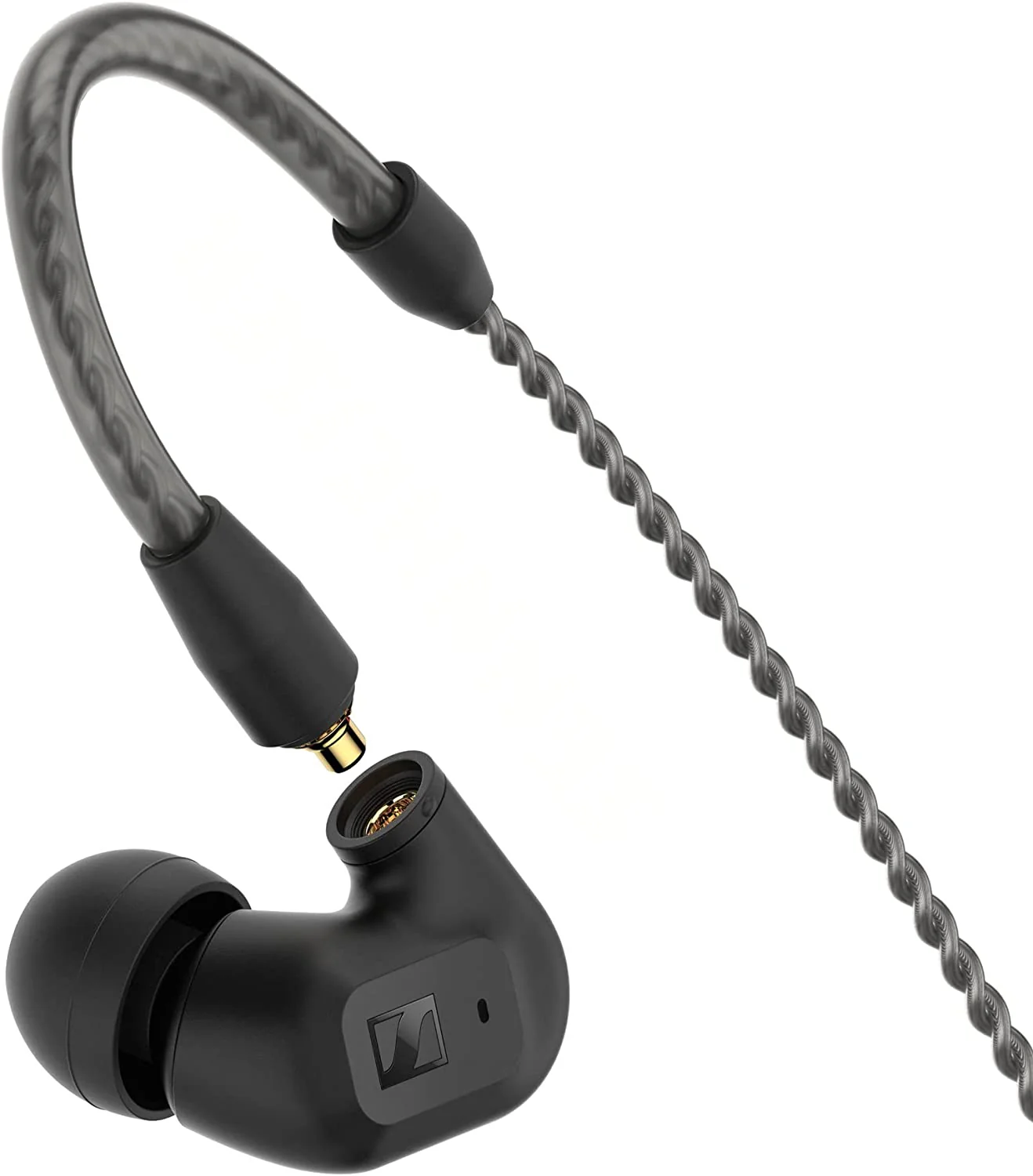 Sennheiser IE 200 Auricolari con filo e senza microfono, cavo trasparente, Nero - Image 2