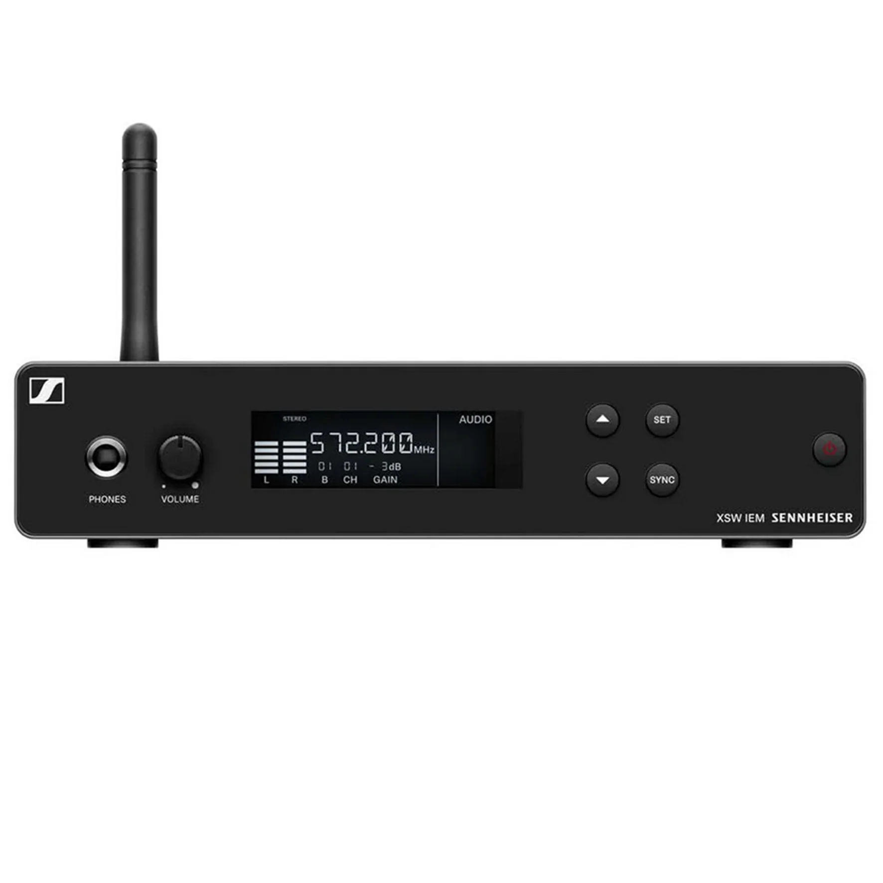 Sennheiser XSW IEM SET-B (572-596 MHz) Ear Monitor Pro con Auricolare IE4, Nero - Image 2