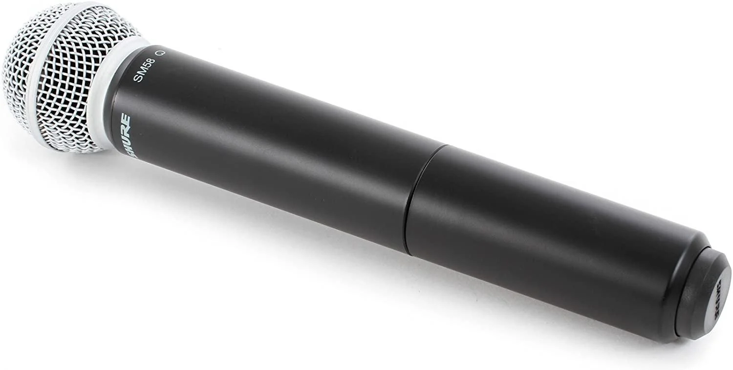 Shure BLX24E-SM58-M17 Microfono Palmare Professionale Wireless, Nero - Image 3