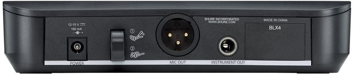 Shure BLX24E-SM58-M17 Microfono Palmare Professionale Wireless, Nero - Image 5