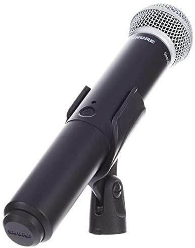 Shure BLX24E-SM58-M17 Microfono Palmare Professionale Wireless, Nero - Image 6
