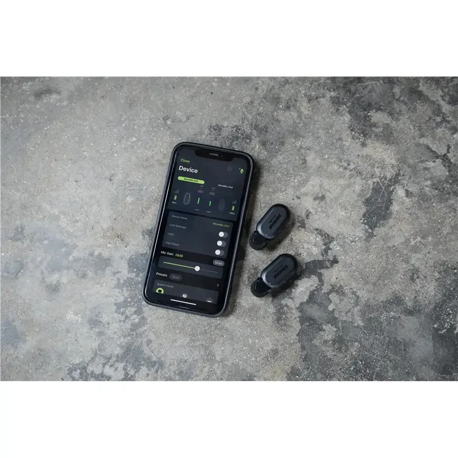 Shure MOVEMIC Two 2Mic Lavalier Pro Bluetooth5.0 x smartphone tablet iOS Android - Image 6