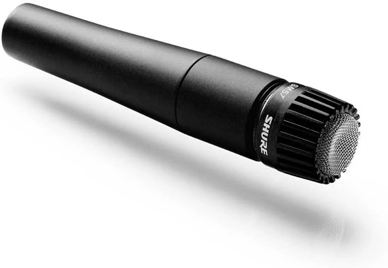 Shure SM57-LCE Microfono Professionale Cardioide per Strumenti e Voce, Nero - Image 3