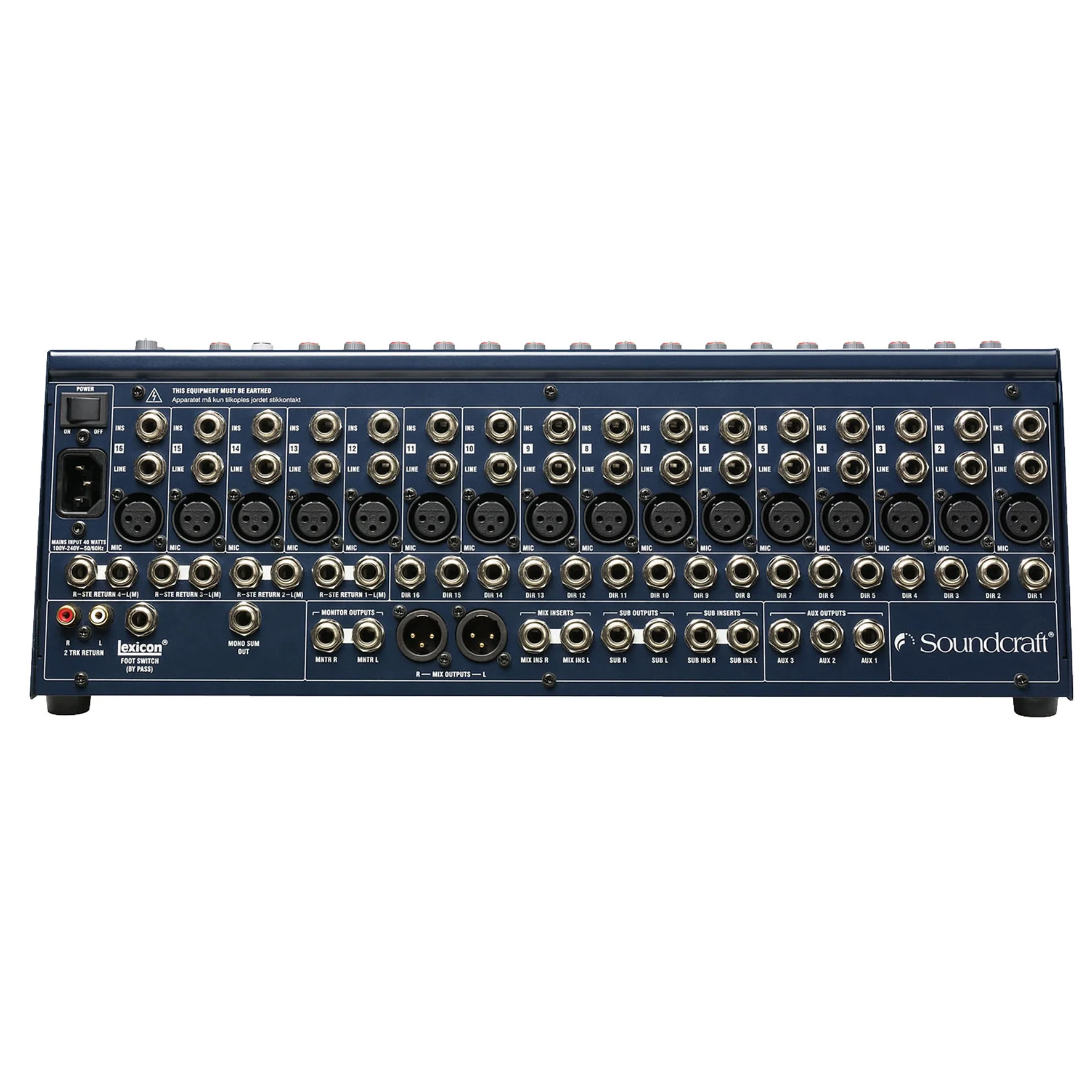 Soundcraft FX16ii Mixer 26 IN + Processore EFX digitale Lexicon 24 bit integrato - Image 11