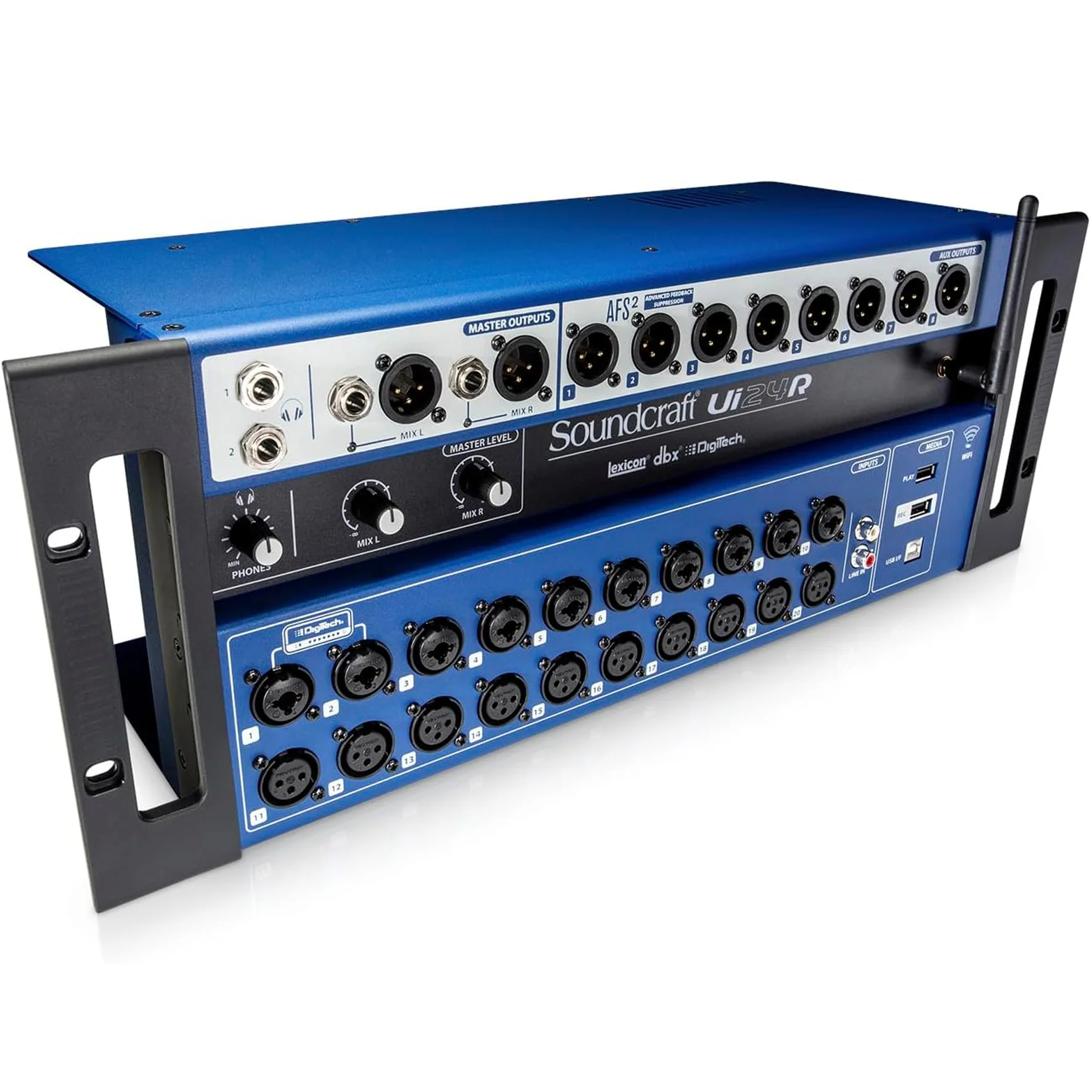 Soundcraft Ui24R Mixer digitale 24 canali registratore multitraccia USB e WIFI - Image 6