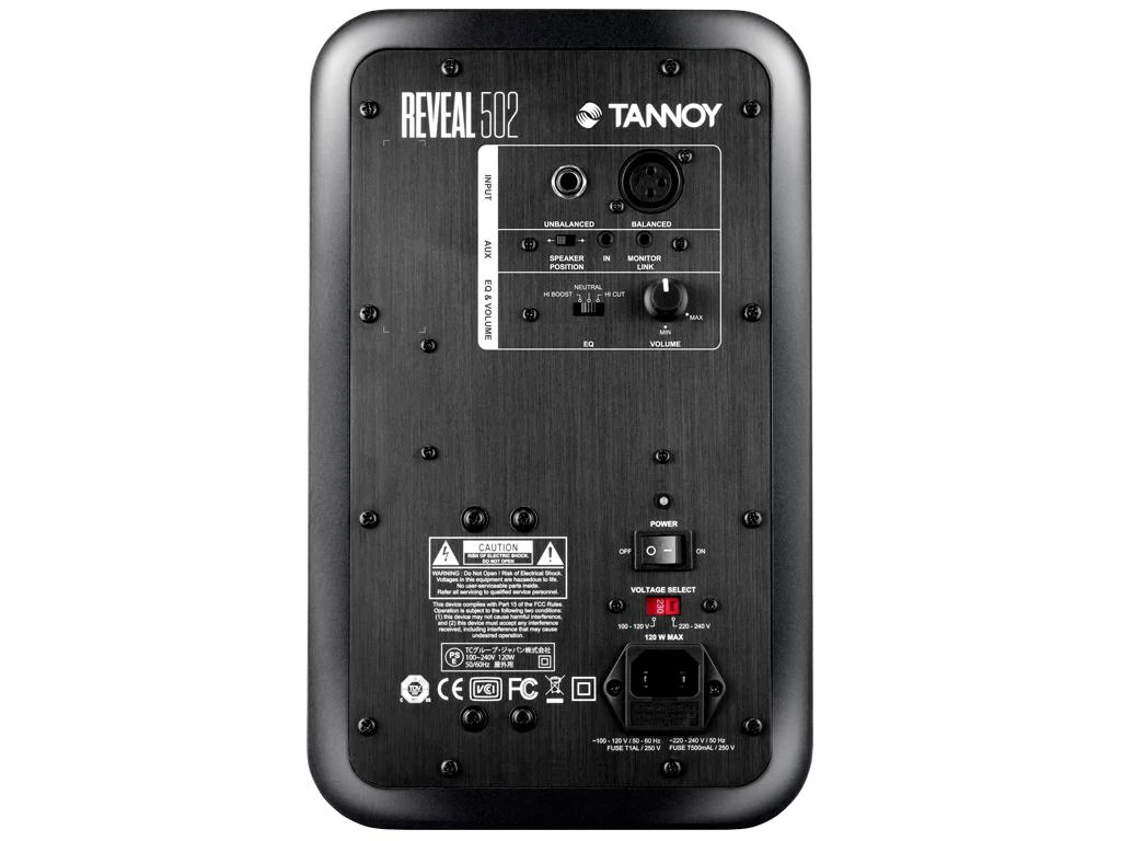 Tannoy REVEAL 502 Monitor audio attivo da studio, biamplificato 5"/1" da 75W RMS - Image 2