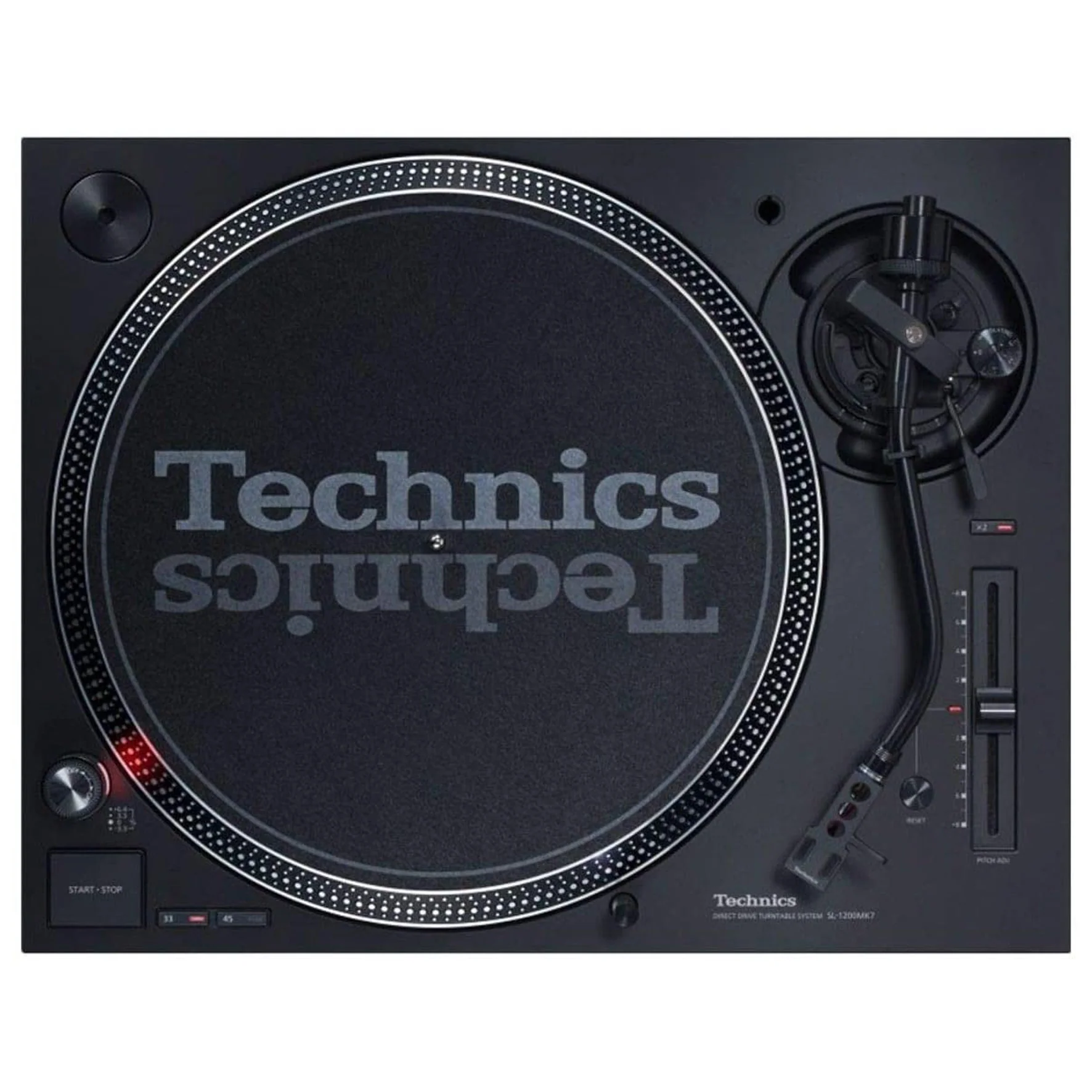 Technics SL-1210MK7 Black Giradischi Professionale trazione diretta per Dj, Nero - Image 11
