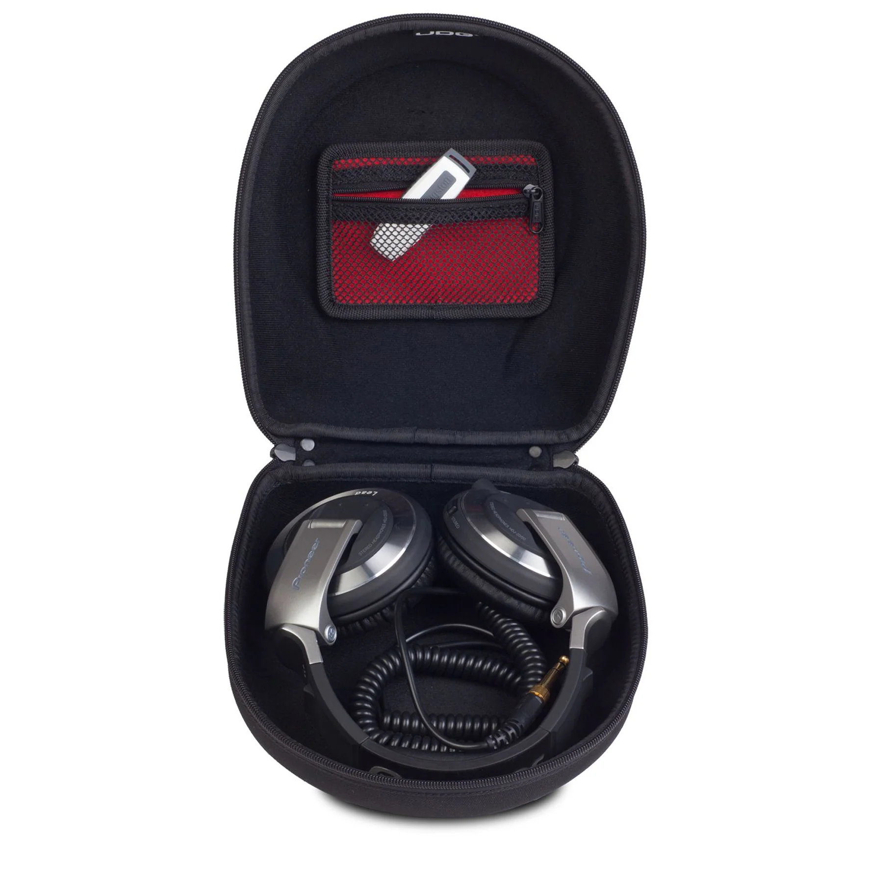 UDG U8200BL Creator Headphone Case Large Black Borsa custodia per Cuffie, Nero - Image 6