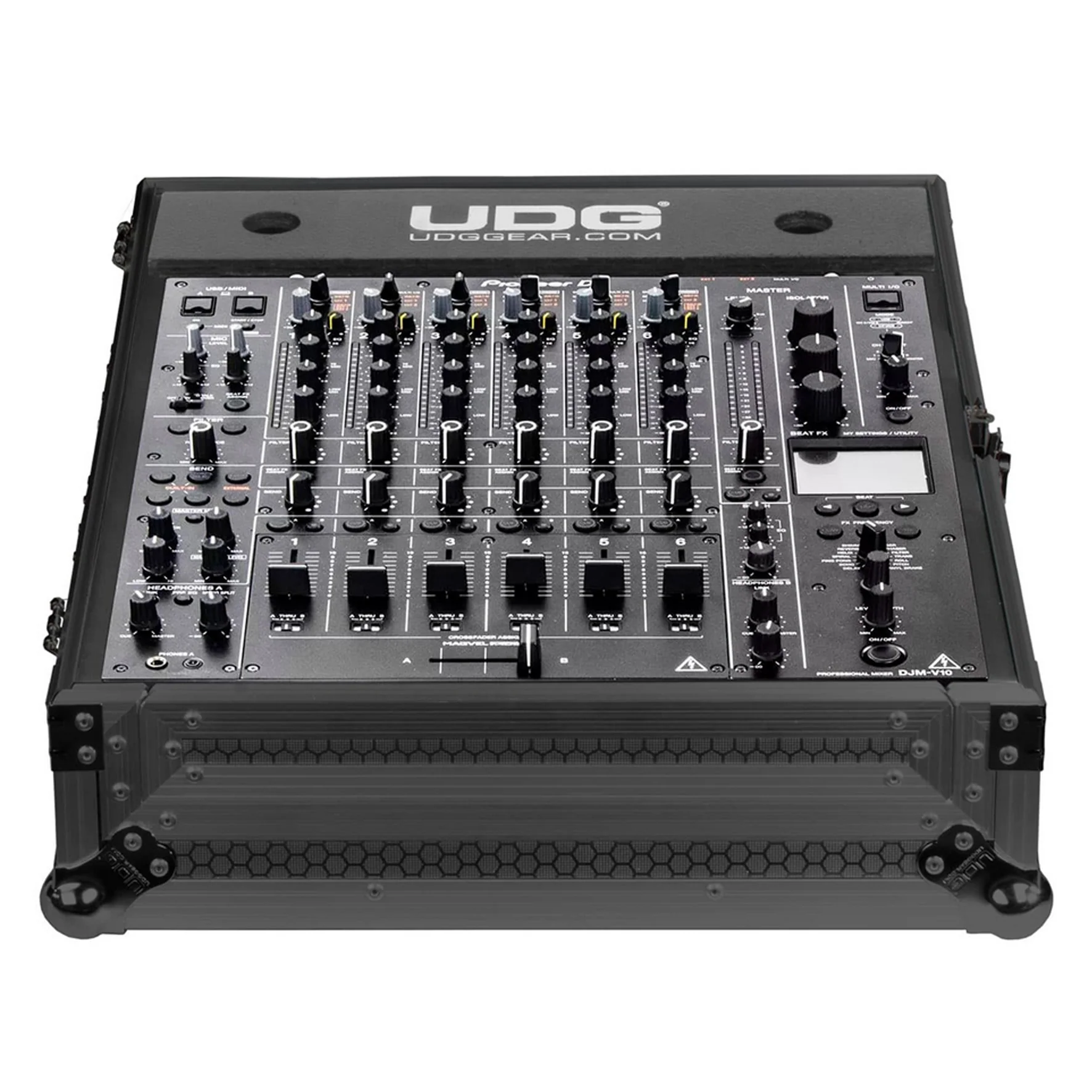 UDG U91073BL Ultimate Flight Case Pioneer DJM-V10 FlightCase x trasporto mixer - Image 2