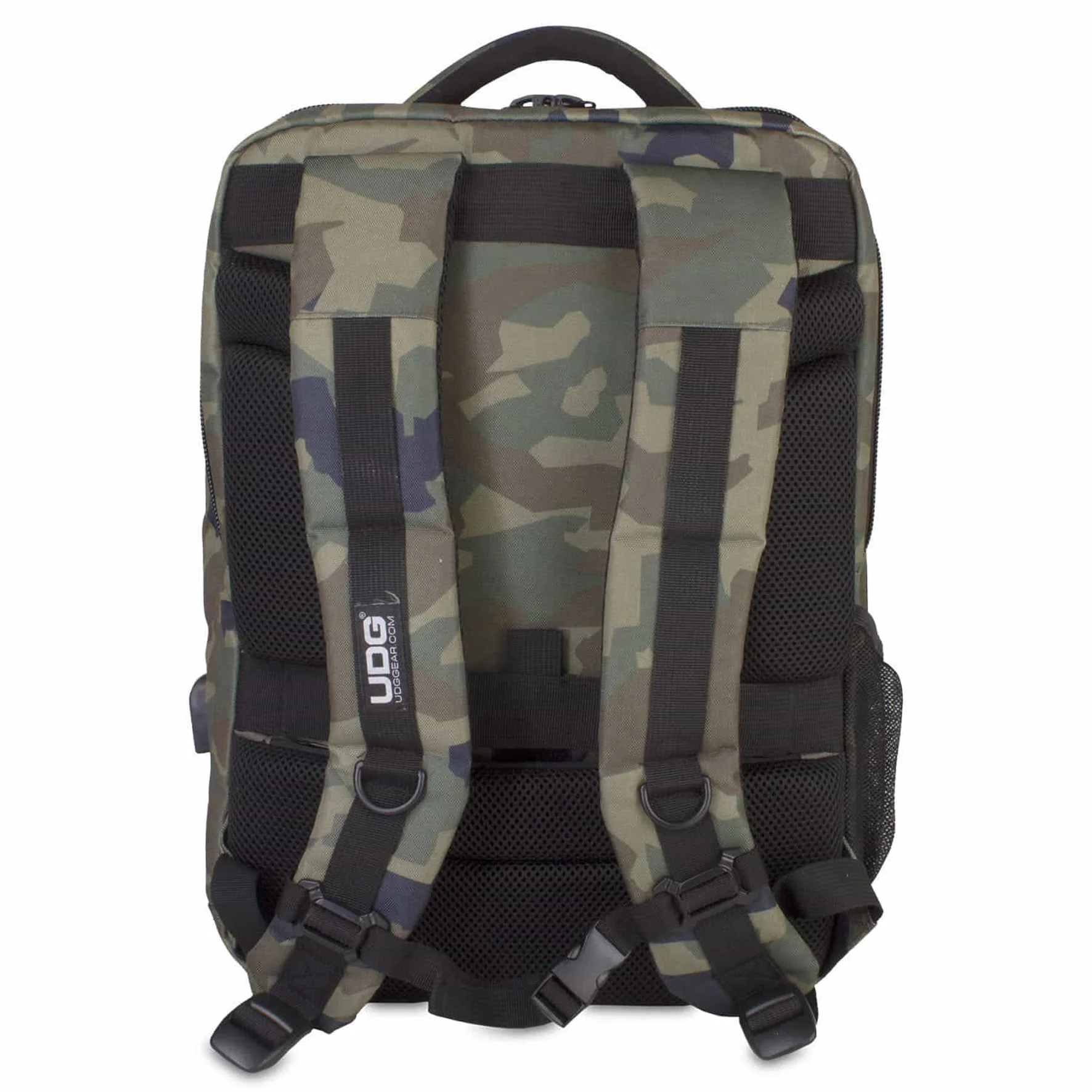 UDG U9108BC-OR Ultimate Backpack Slim Black Camo Orange Inside Zaino x contr. Dj - Image 8