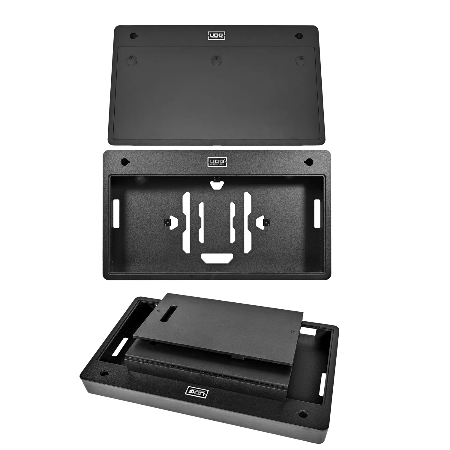 UDG U91106BL DJ PODIUM WORKSTATION struttura pieghevole a T, Nero finitura opaca - Image 7