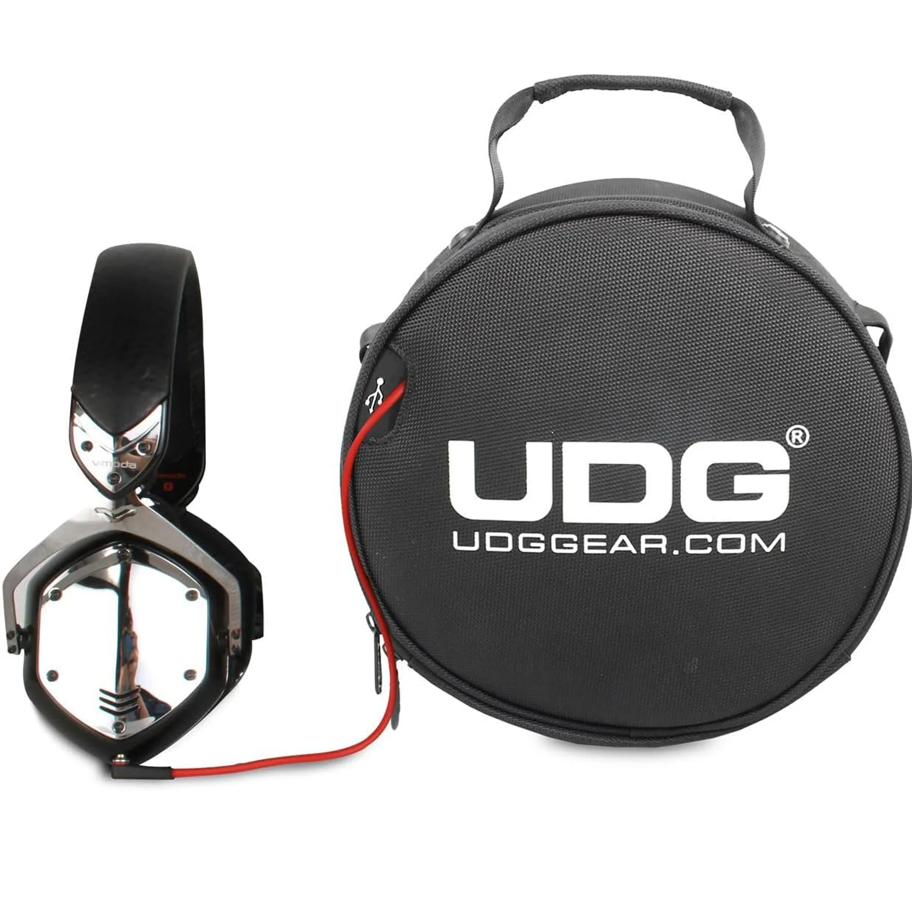 UDG U9950BL Ultimate DIGI Headphone Bag Black Borsa Custodia x Cuffia audio Nera - Image 5
