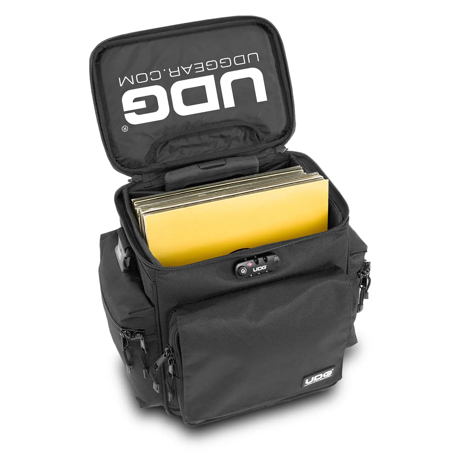 UDG Ultimate SlingBag Trolley DeLuxe MK2 Black Borsa porta dischi Nera U9981BL - Image 10