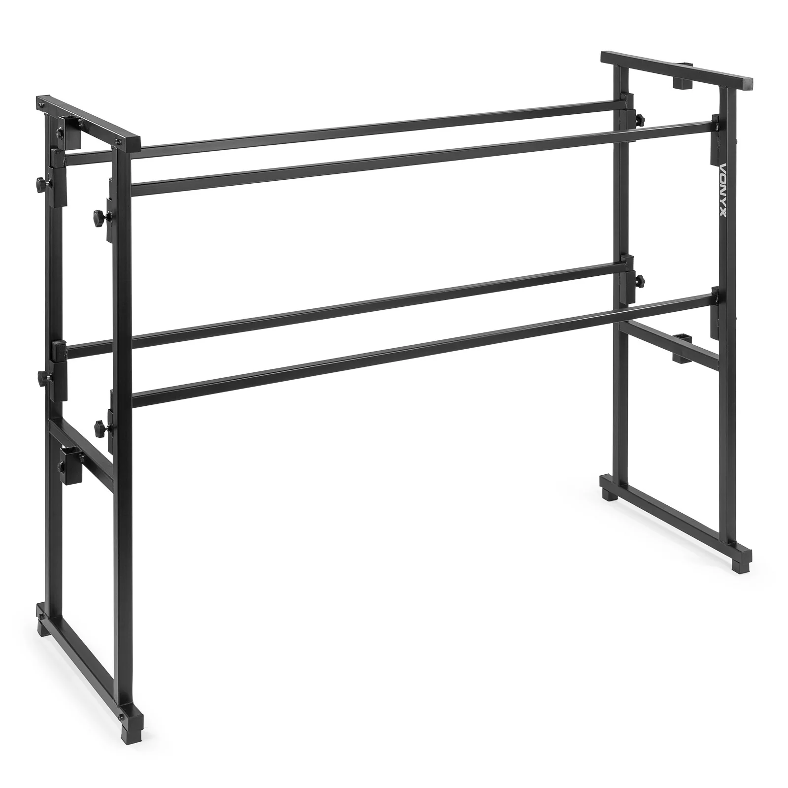Vonyx DB7 Pro Disco Stand All-in One Supporto barra T alt. regol.x EFX luce Nero - Image 3