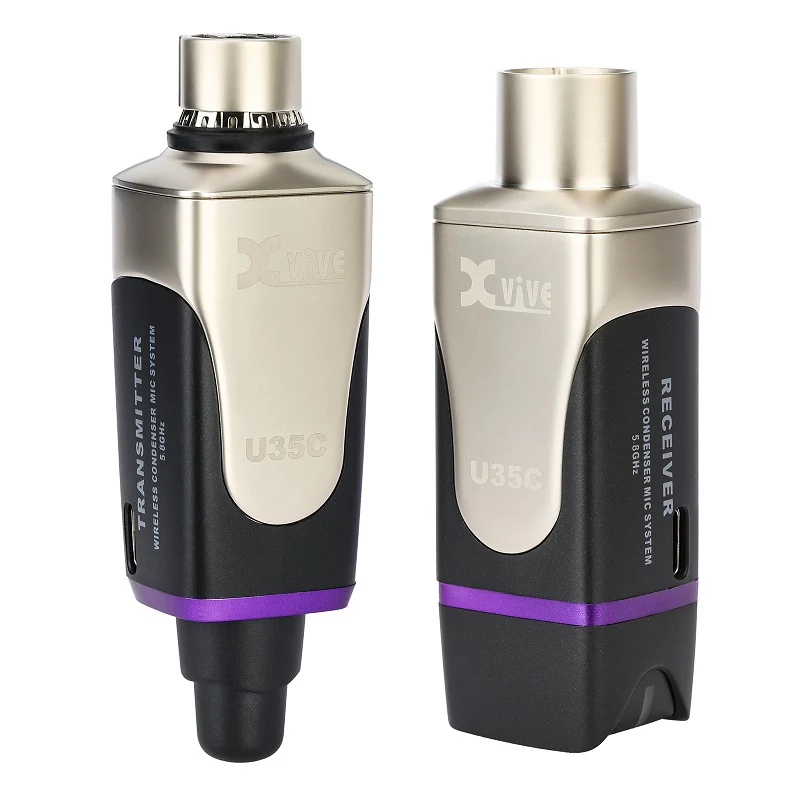 Xvive U35C Condenser Mic Wireless System Sistema Dig. x Mic Condensatore 5,8 GHz - Image 2