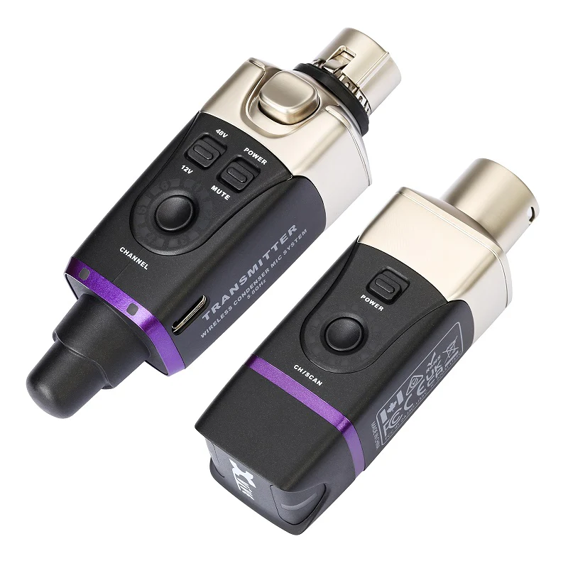 Xvive U35C Condenser Mic Wireless System Sistema Dig. x Mic Condensatore 5,8 GHz - Image 6