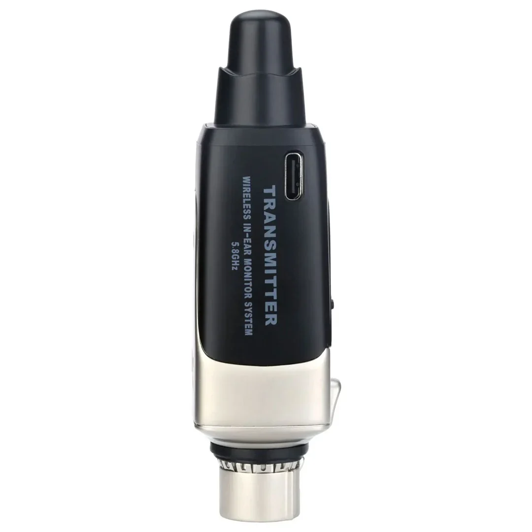Xvive U45-BLK In Ear Monitor Sist. Wirel. Digit. 5.8 GHZ Trasm. e Ricevit. Nero - Image 4