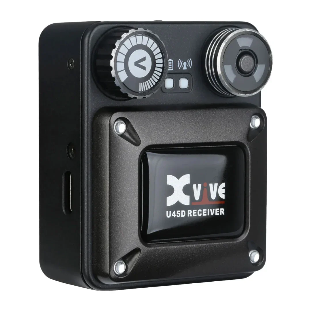 Xvive U45-BLK In Ear Monitor Sist. Wirel. Digit. 5.8 GHZ Trasm. e Ricevit. Nero - Image 5
