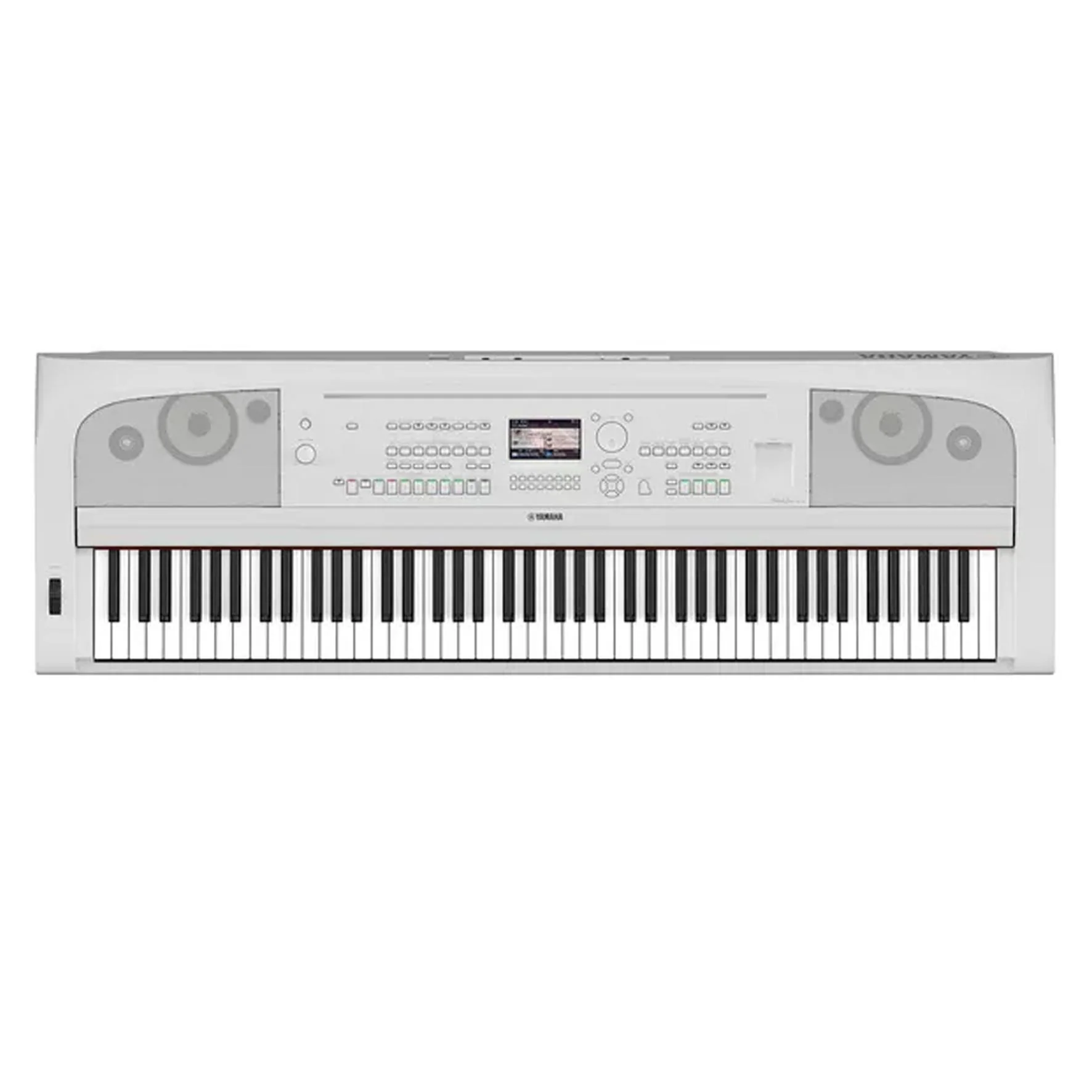 Yamaha DGX-670WH Pianoforte Tastiera Digitale Greaded Hammer 88 Tasti, Bianco - Image 3