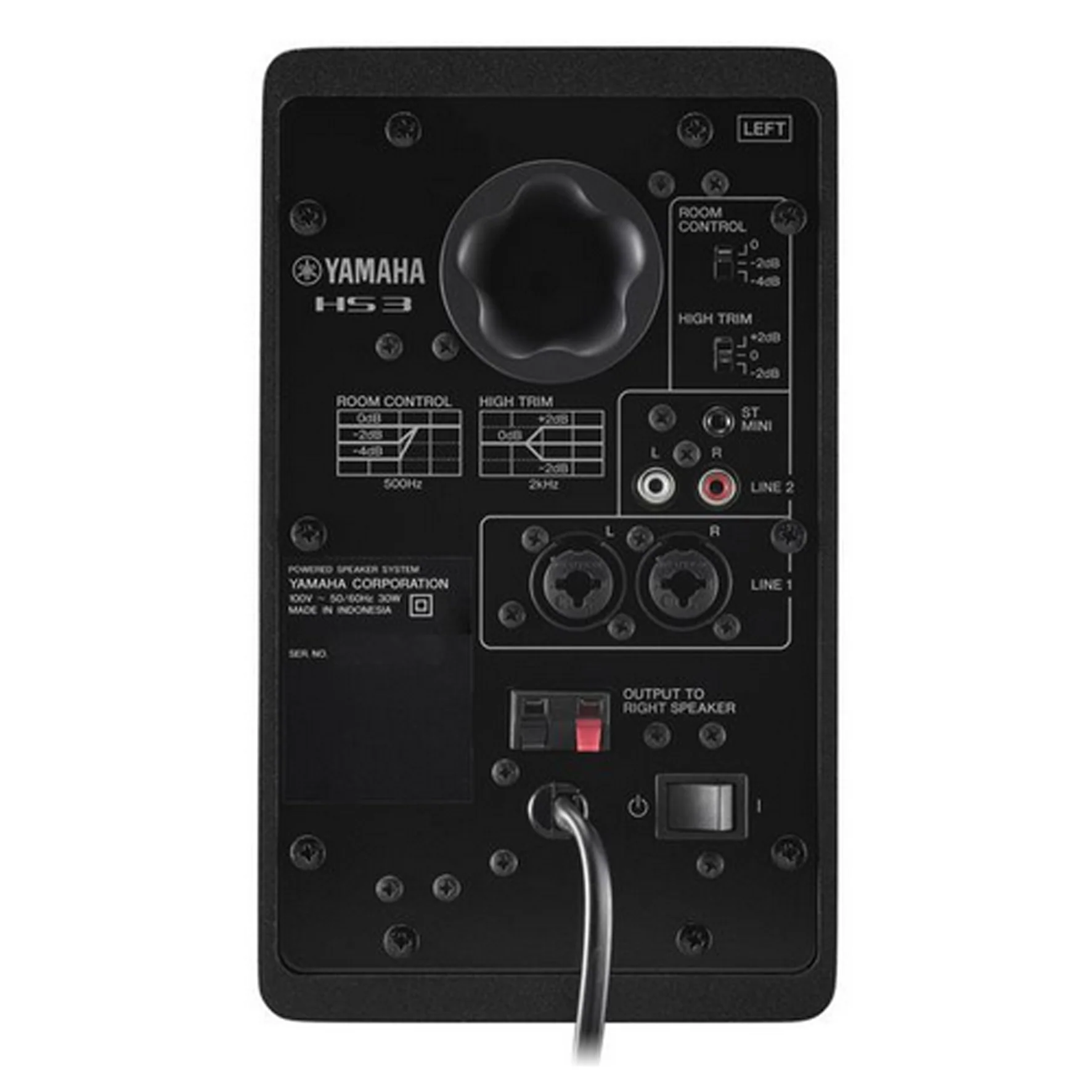Yamaha HS3 Coppia Monitor Cassa Attiva Pro. da Studio a 2 vie 40w RMS x 2, Nero - Image 7