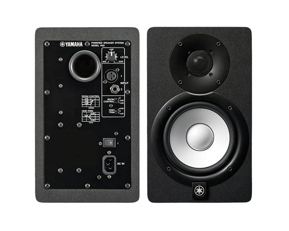 Yamaha HS5MP MATCHED PAIR Coppia Monitor Attivo Pro. x Studio a 2 vie 70w, Nero - Image 2