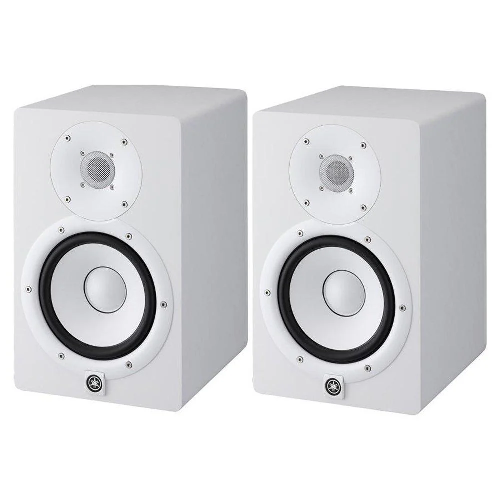 Yamaha HS7 Coppia Monitor Casse Attive Professionali x Studio 2 vie 95w, Bianco - Image 5