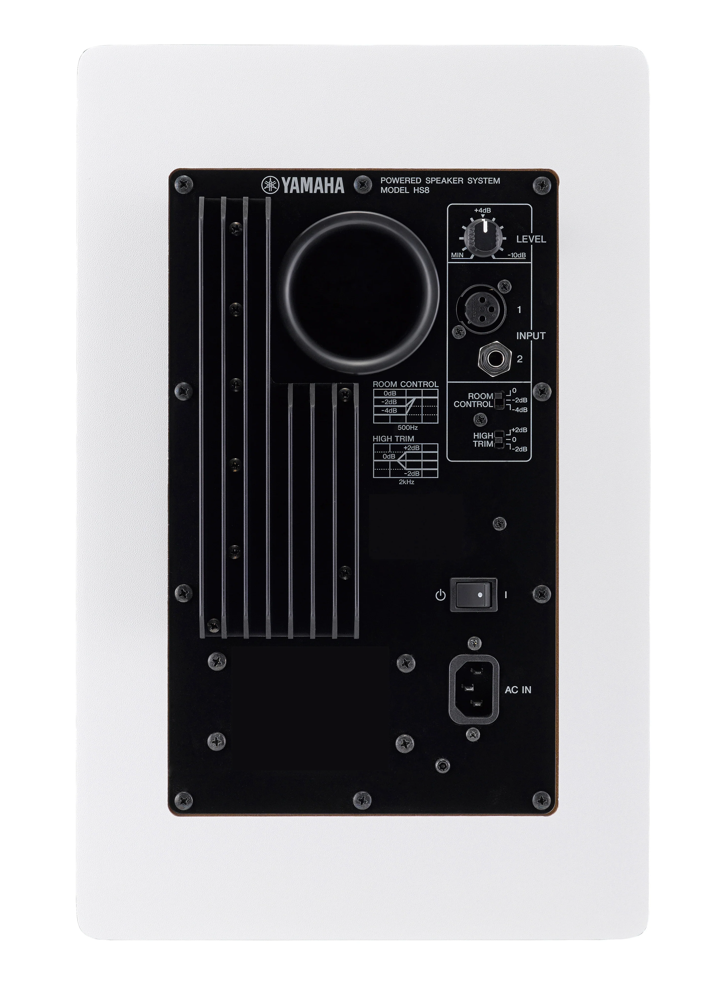 Yamaha HS8 Coppia Monitor Casse Attive Professionali x Studio, 2vie 120w, Bianco - Image 5