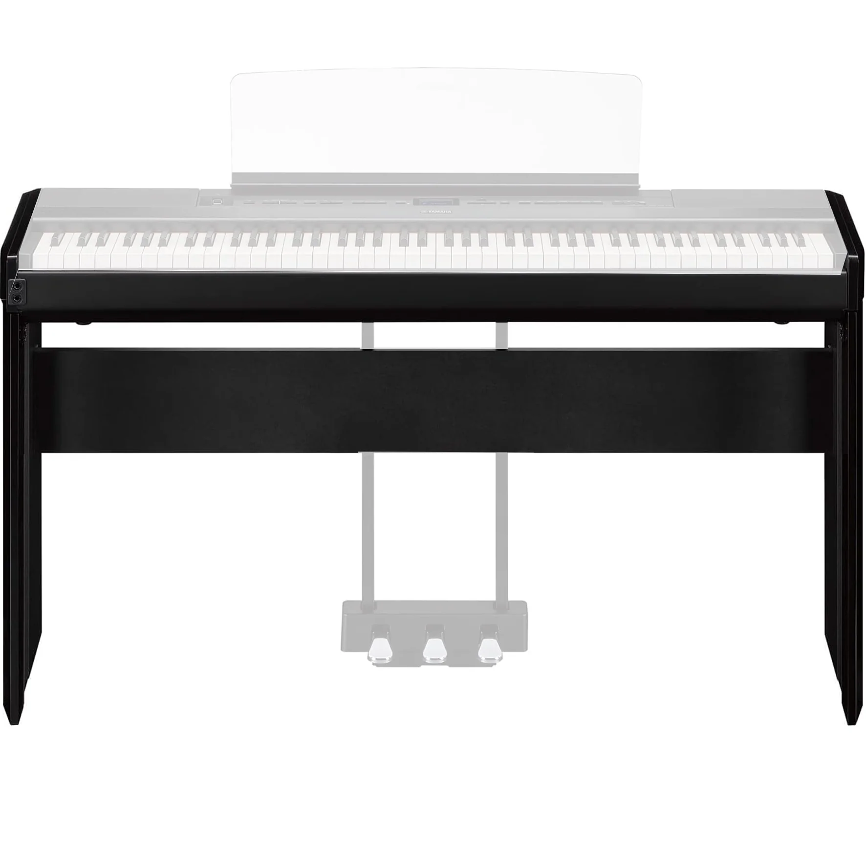 Yamaha L-515B Supporto Stand legno, fisso x Pianoforte Digitale P515/P525, Nero - Image 3