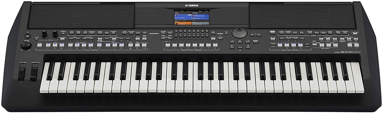 Yamaha PSR-SX600 Tastiera Digitale Workstation Arranger 61 Tasti Dinamici, Nero - Image 3