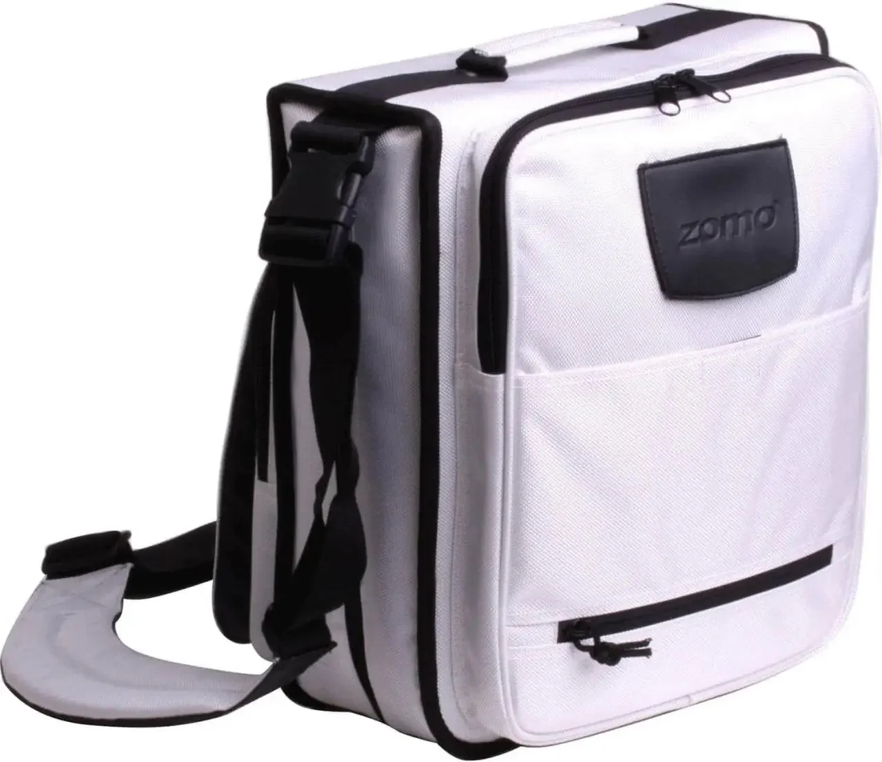 Zomo CD-BAG LARGE PREMIUM WHITE/DARK GREY Borsa x 236 CD +notebook fino a 15,4" - Image 2