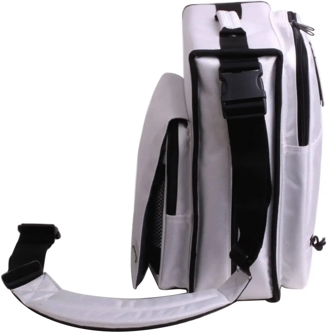 Zomo CD-BAG LARGE PREMIUM WHITE/DARK GREY Borsa x 236 CD +notebook fino a 15,4" - Image 4