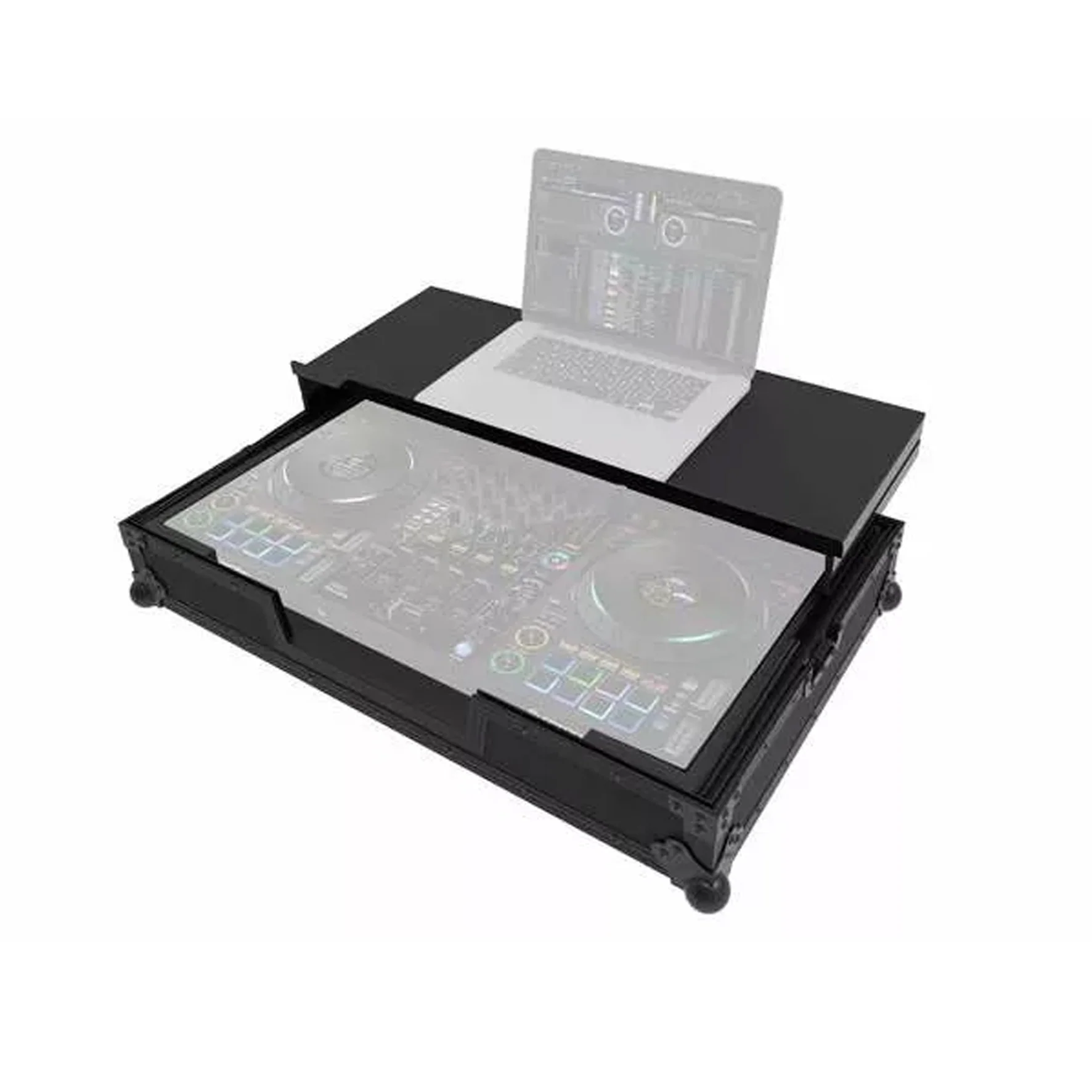 Zomo FLIGHTCASE PLX-1900 Plus NSE Flightcase x2 Pioneer PLX-1000/500+DJM-900NXS2
