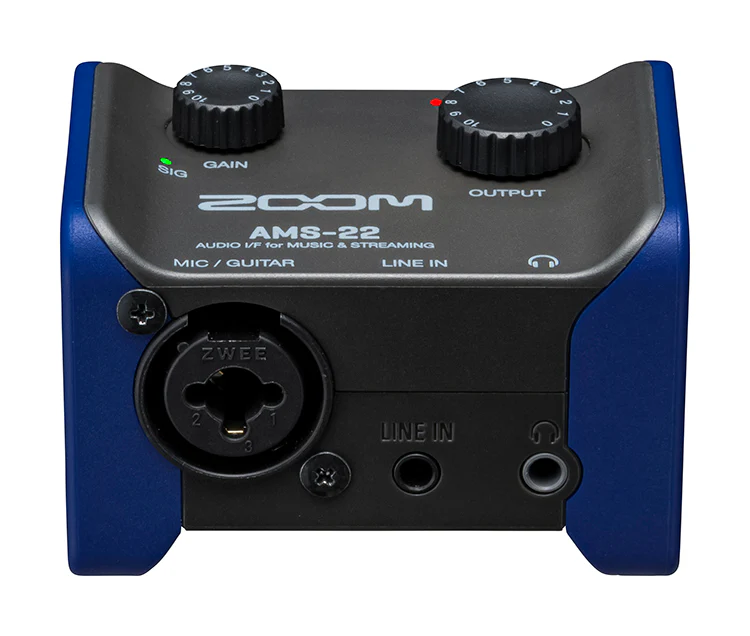 Zoom AMS-22 Interfaccia audio per registrazione e streaming 2-In 2-Out - Image 2